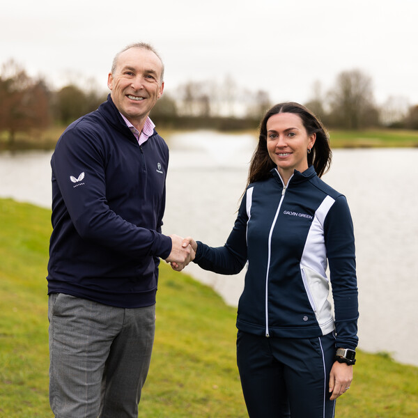 The Club Company's CEO Richard Calvert marks exciting new partnership with professional golfer Cara Gainer