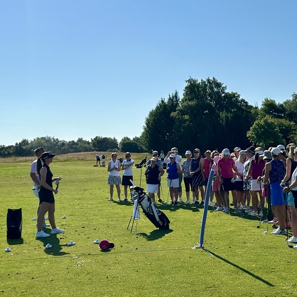 A women's golf event at Castle Royle